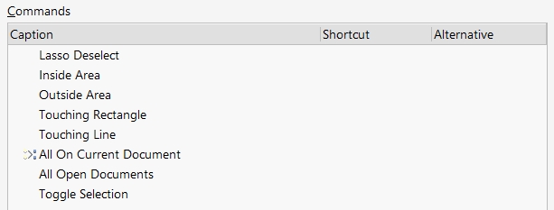Customizing Schematic Editor - DeSelect