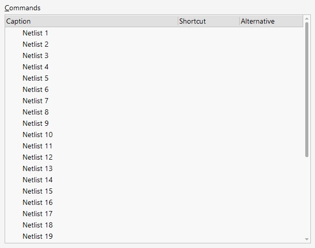 Customizing Schematic Editor - Netlist For Document