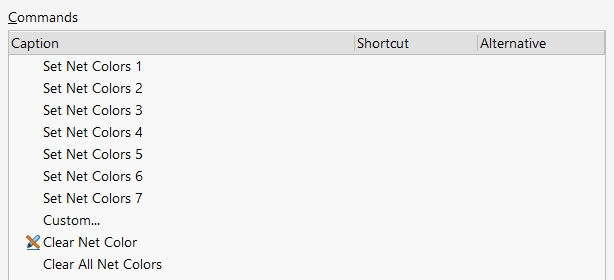 Customizing Schematic Editor - Set Net Colors