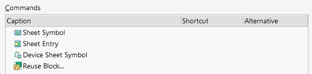Customizing Schematic Editor - Sheet Symbols