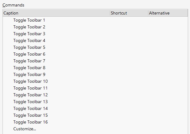 Customizing Schematic Editor - Toolbars