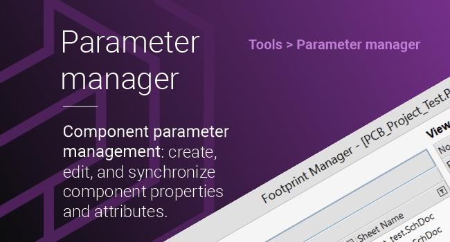 Parameter manager