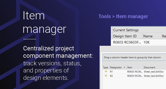 Item manager